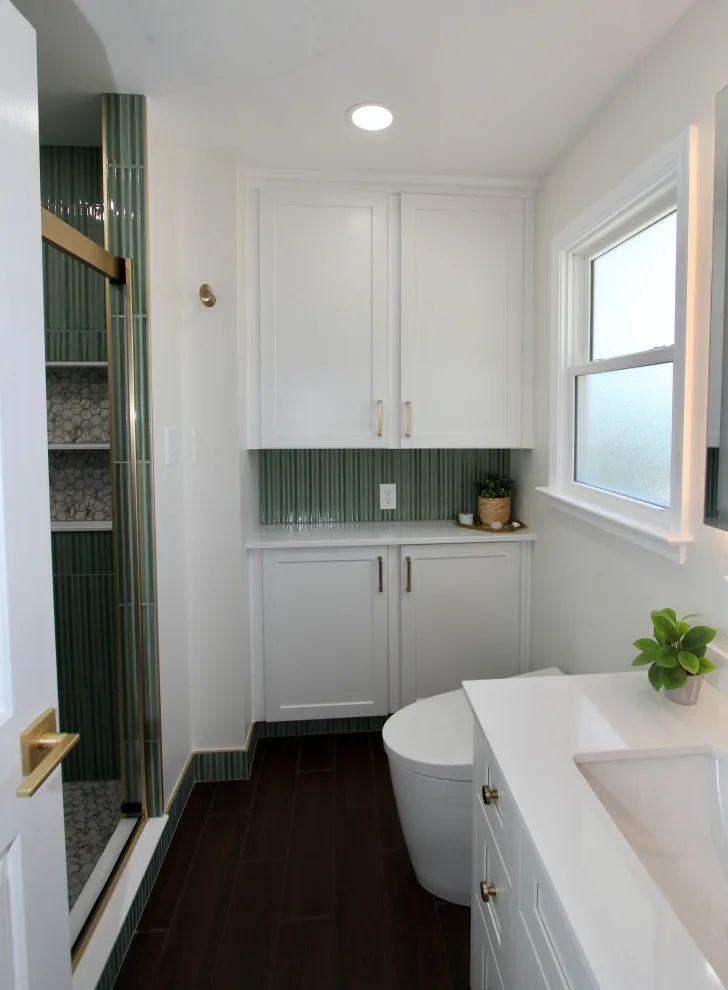 Fallston Eco-Friendly Tiled Bathroom by Taylor Made Custom Contracting Inc. - Photo 5