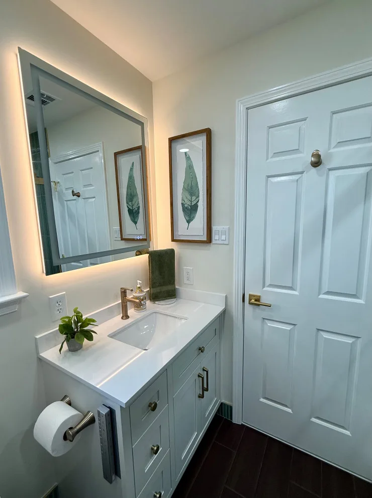 Fallston Eco-Friendly Tiled Bathroom by Taylor Made Custom Contracting Inc. - Photo 3
