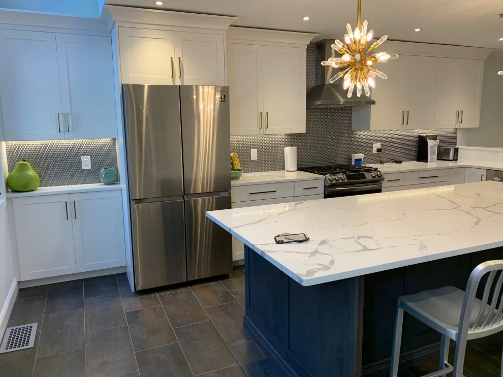 Amazing Ground Level Home Renovation by K & M Flooring-Renovations Inc. - Photo 9
