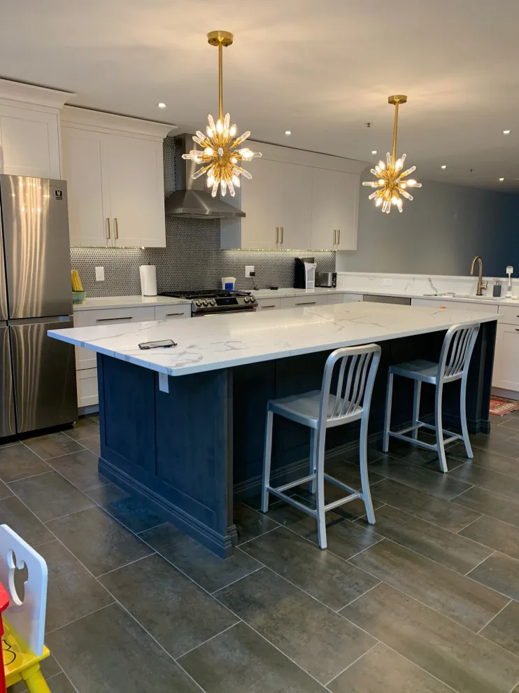 Amazing Ground Level Home Renovation by K & M Flooring-Renovations Inc. - Photo 11
