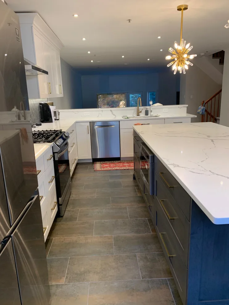 Amazing Ground Level Home Renovation by K & M Flooring-Renovations Inc. - Photo 4