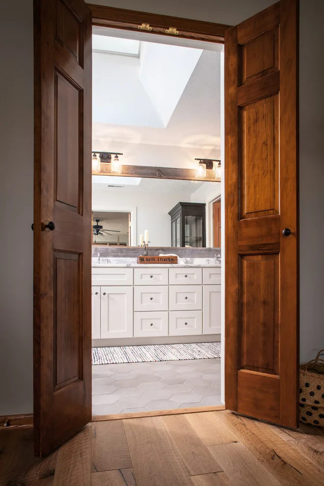 Rustic Elegance Master Bathroom by HC Remodel & Design - Photo 7