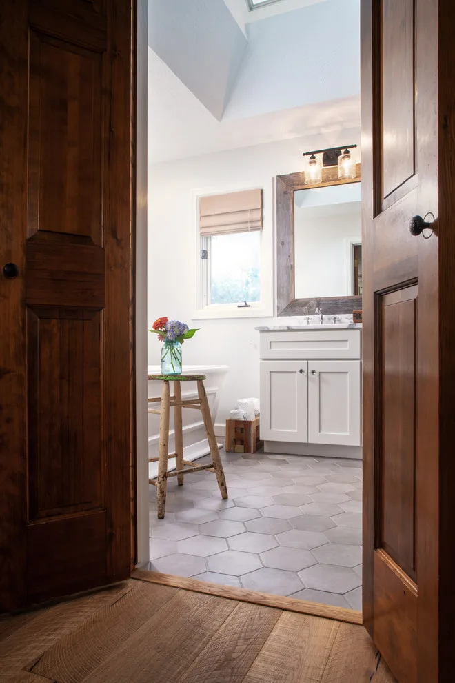 Rustic Elegance Master Bathroom by HC Remodel & Design - Photo 8
