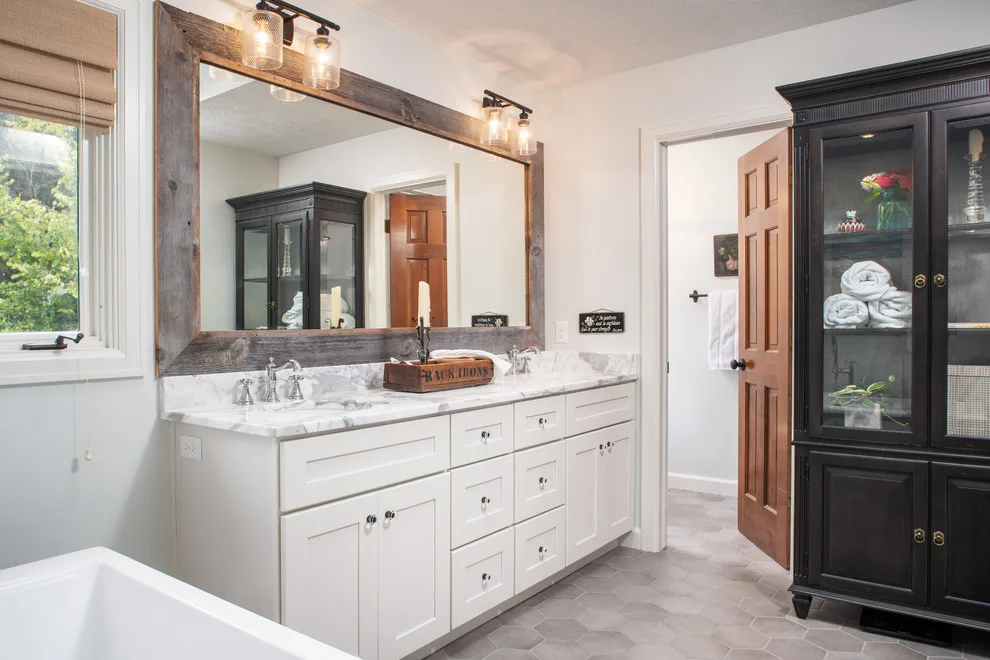 Rustic Elegance Master Bathroom by HC Remodel & Design - Photo 4