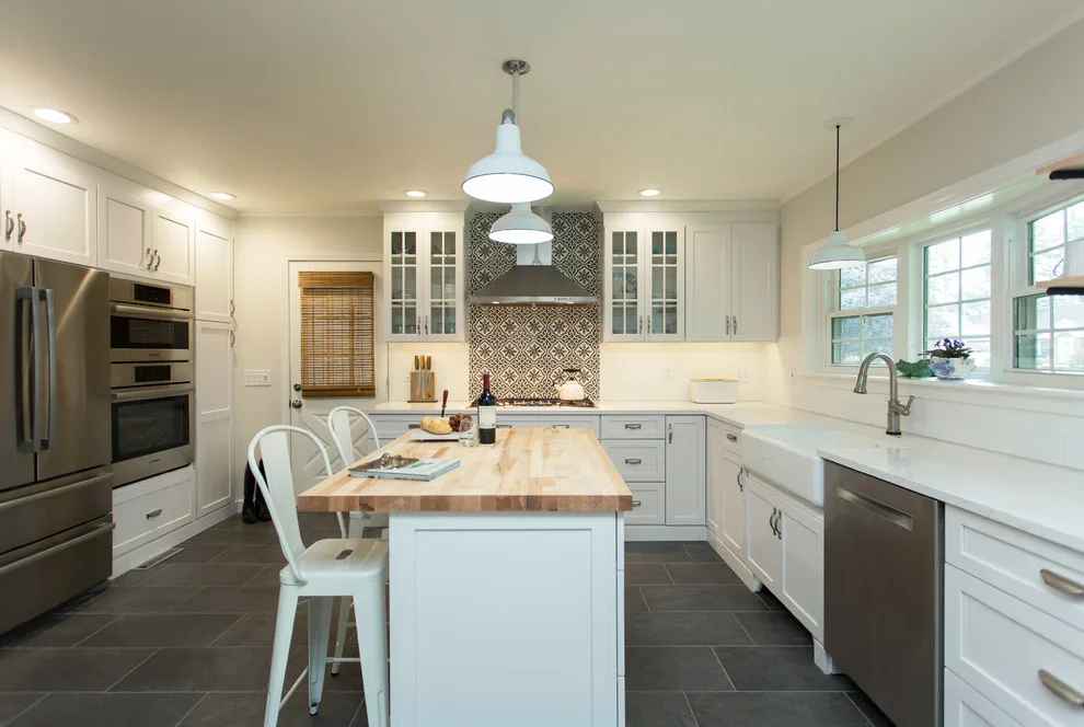 Saratoga-Style Farmhouse Kitchen by Saratoga Kitchens And Baths - Photo 10