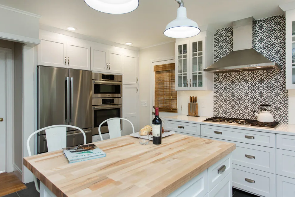 Saratoga-Style Farmhouse Kitchen by Saratoga Kitchens And Baths - Photo 9