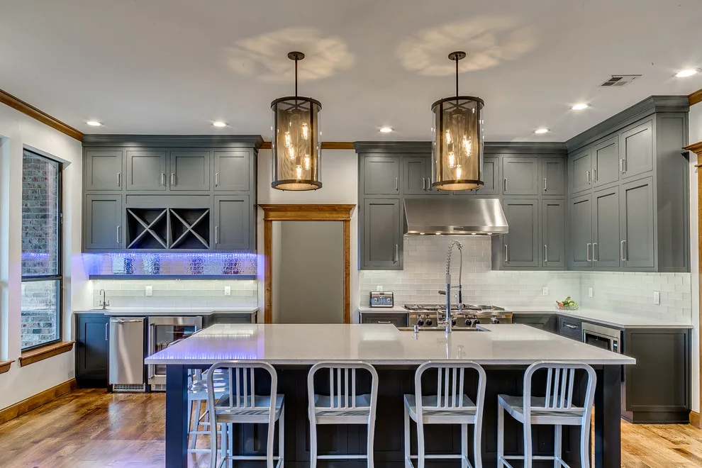 Contemporary Farmhouse in Edmond, OK by MIDMODERNdesign - Photo 2