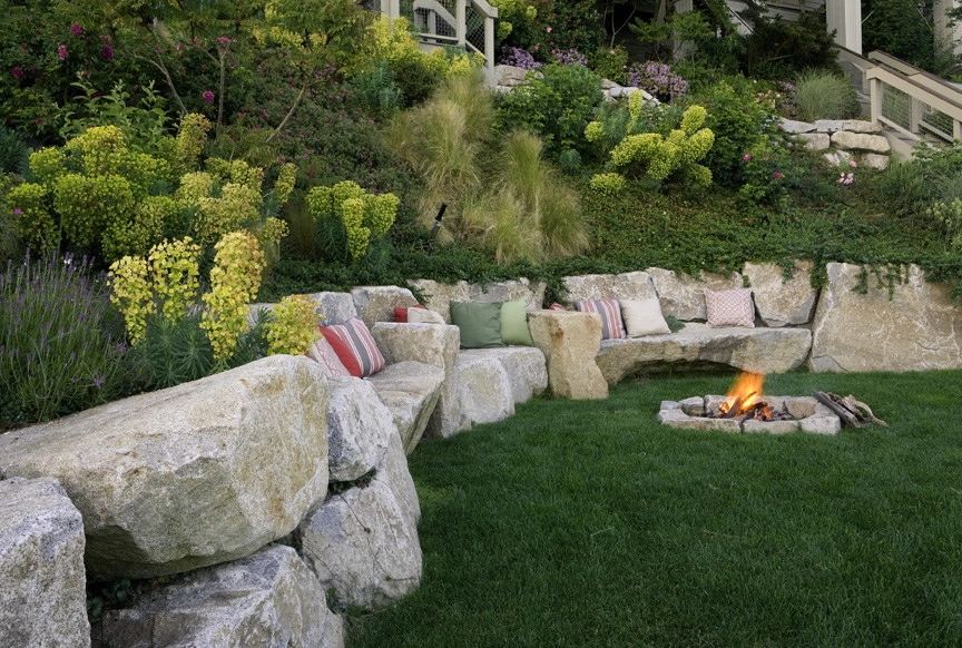Perkins Lane Residence by Kenneth Philp Landscape Architects - Photo 4