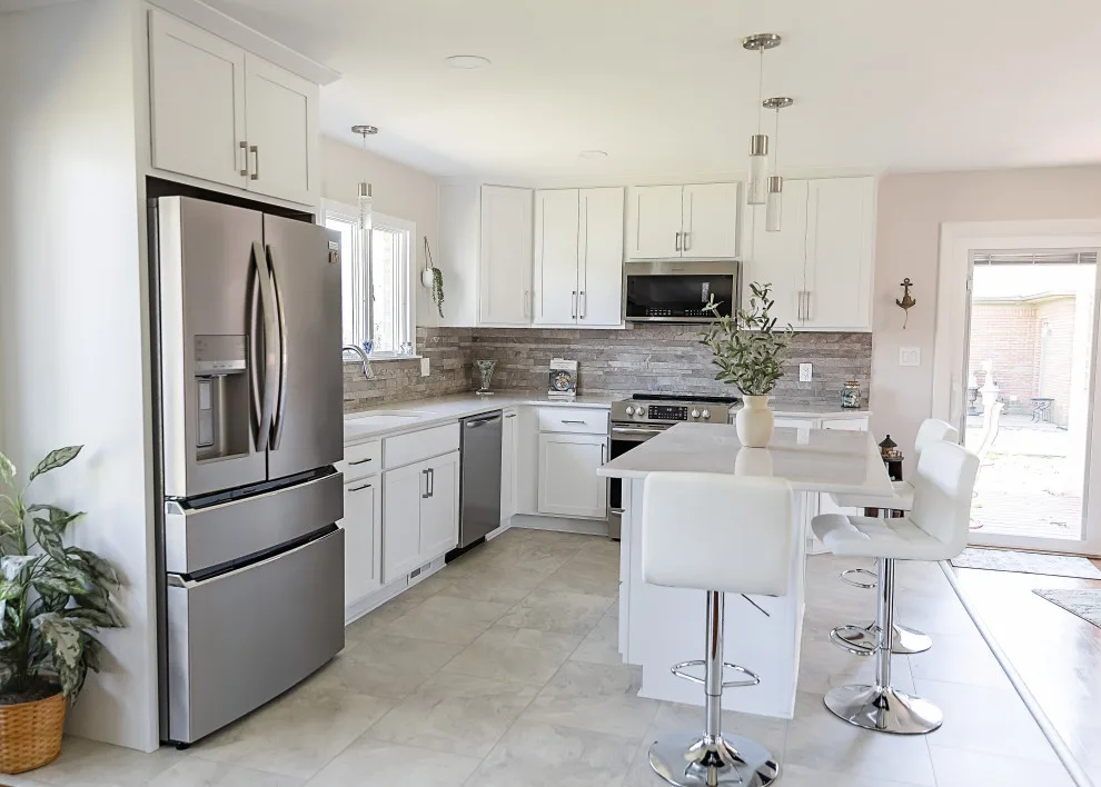 Radiant and Pristine Kitchen Renovation by D.A. Home Improvement - Photo 8