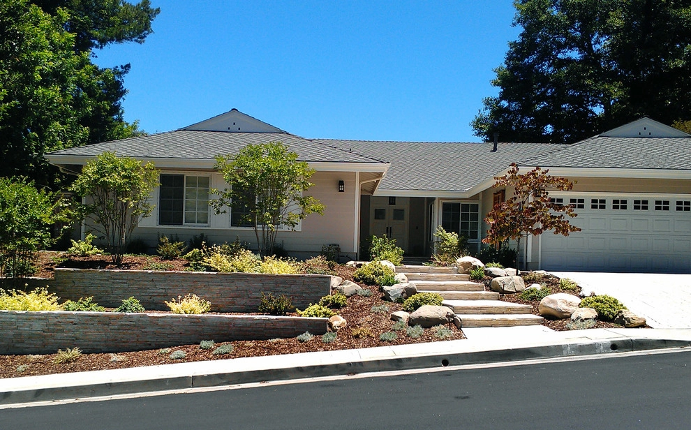 White Stone Walls and Front Entry by Ketti Kupper Conscious Life Design - Photo 11