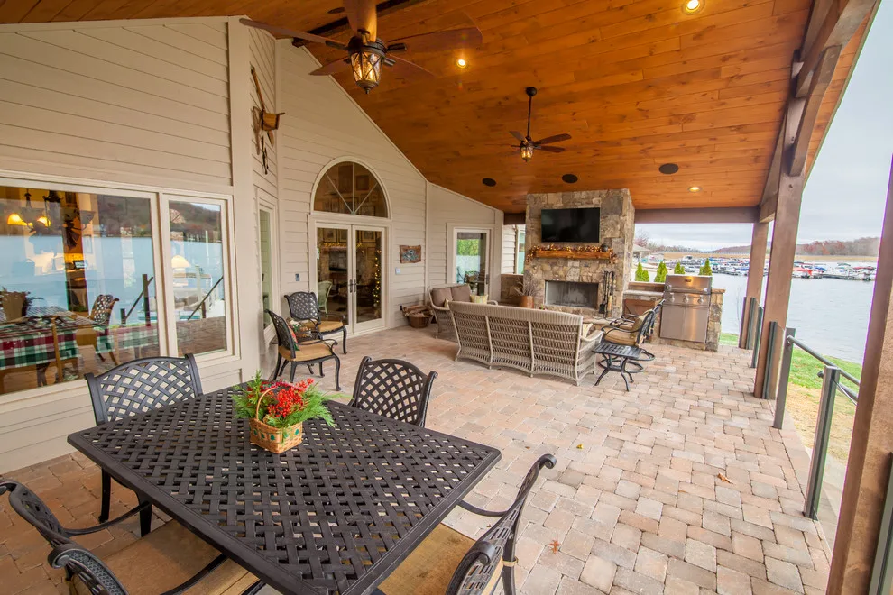 Timber Frame Porch by FFG by Sunset Builders - Photo 11