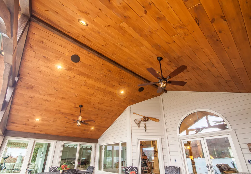Timber Frame Porch by FFG by Sunset Builders - Photo 12