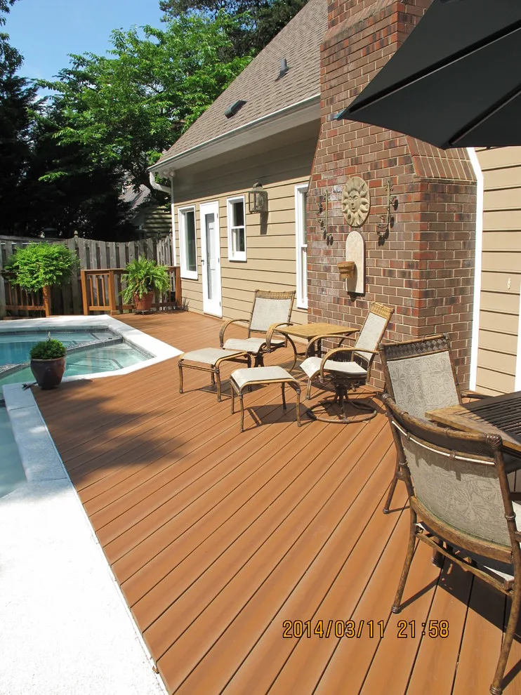 Fiberon Swimming Pool Deck by Muckridge Custom Kitchen And Bath Renovations - Photo 2