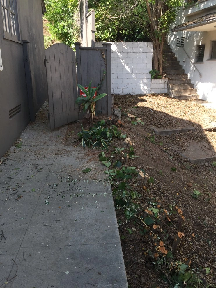 Narrow Back Yard with Steep Slope by Ketti Kupper Conscious Life Design - Photo 6