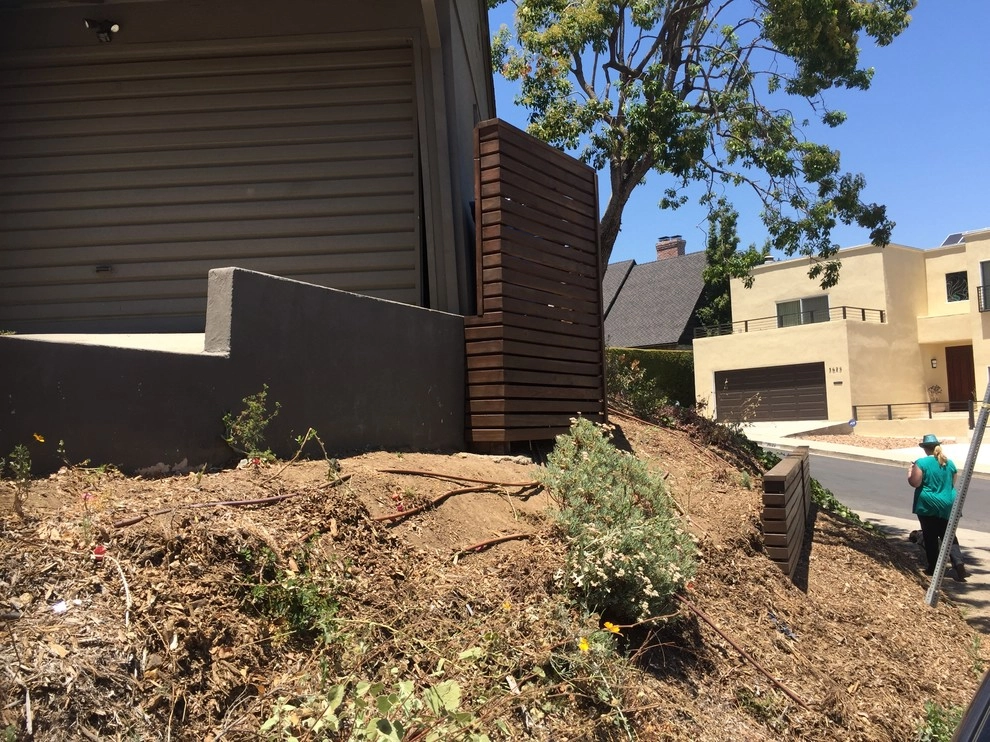 Narrow Back Yard with Steep Slope by Ketti Kupper Conscious Life Design - Photo 2