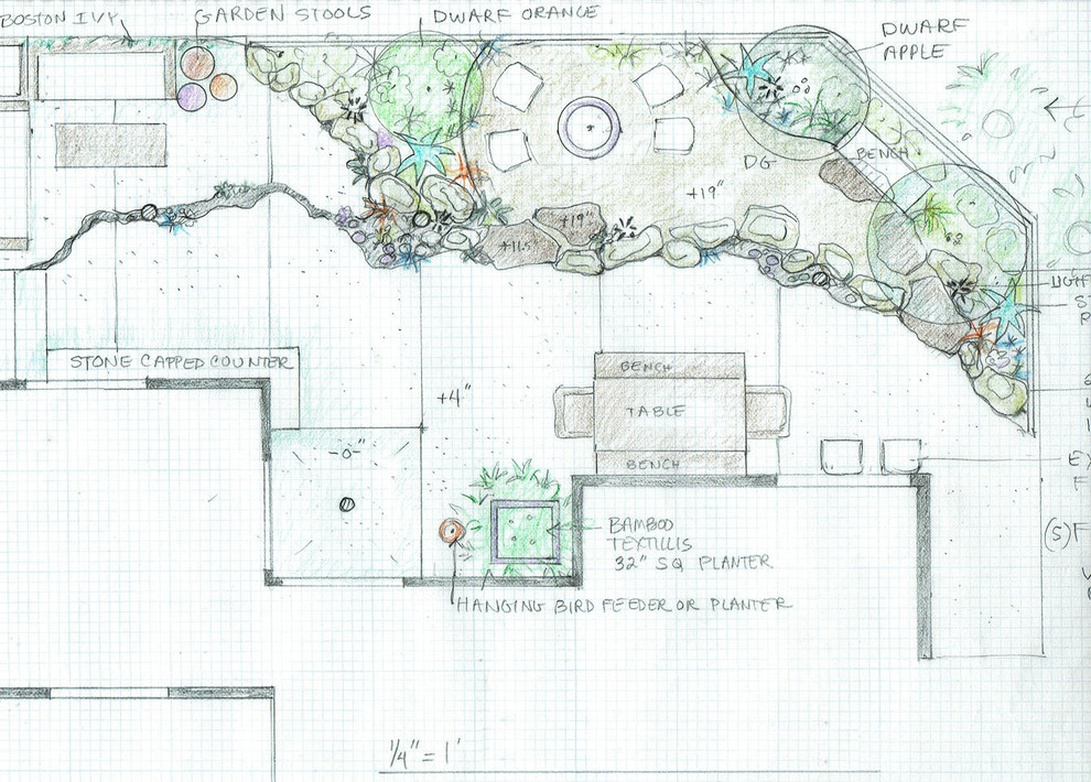 Colorful Walled Los Feliz Landscape by Ketti Kupper Conscious Life Design - Photo 8