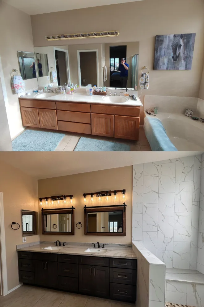 Krieg Primary Bathroom by Fairless Homes LLC - Photo 5
