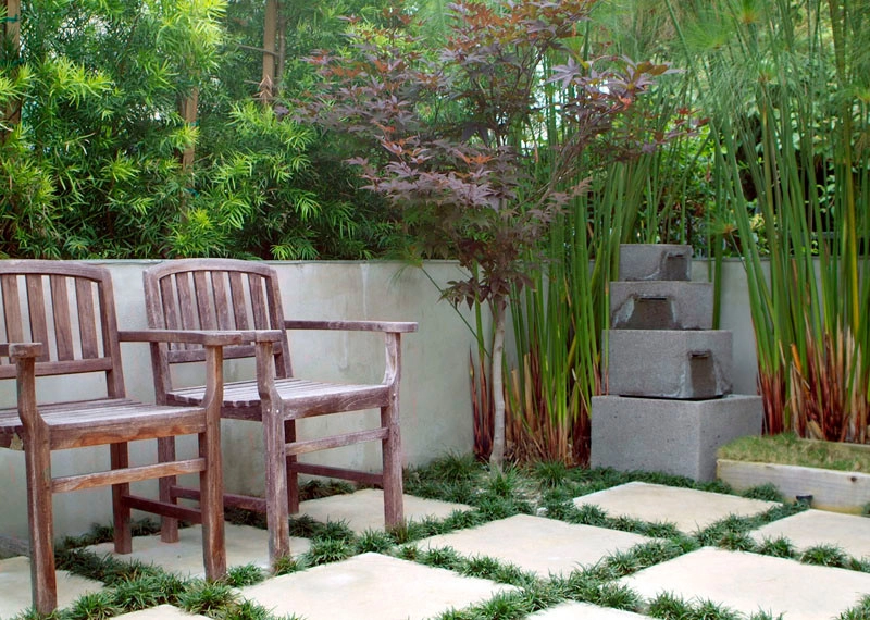 Excavated Zen Garden Slope by Ketti Kupper Conscious Life Design - Photo 2