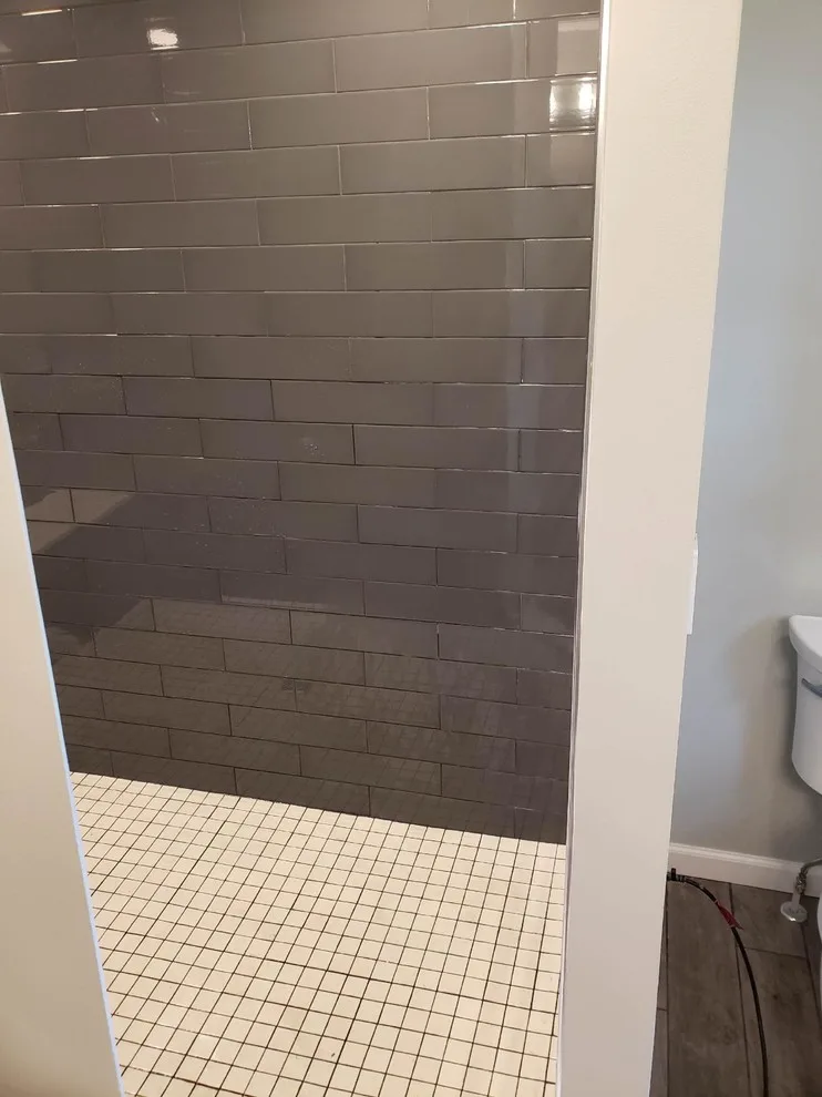 Spacious Tiled Shower by Cornerstone Builders Of Terre Haute, Inc. - Photo 2