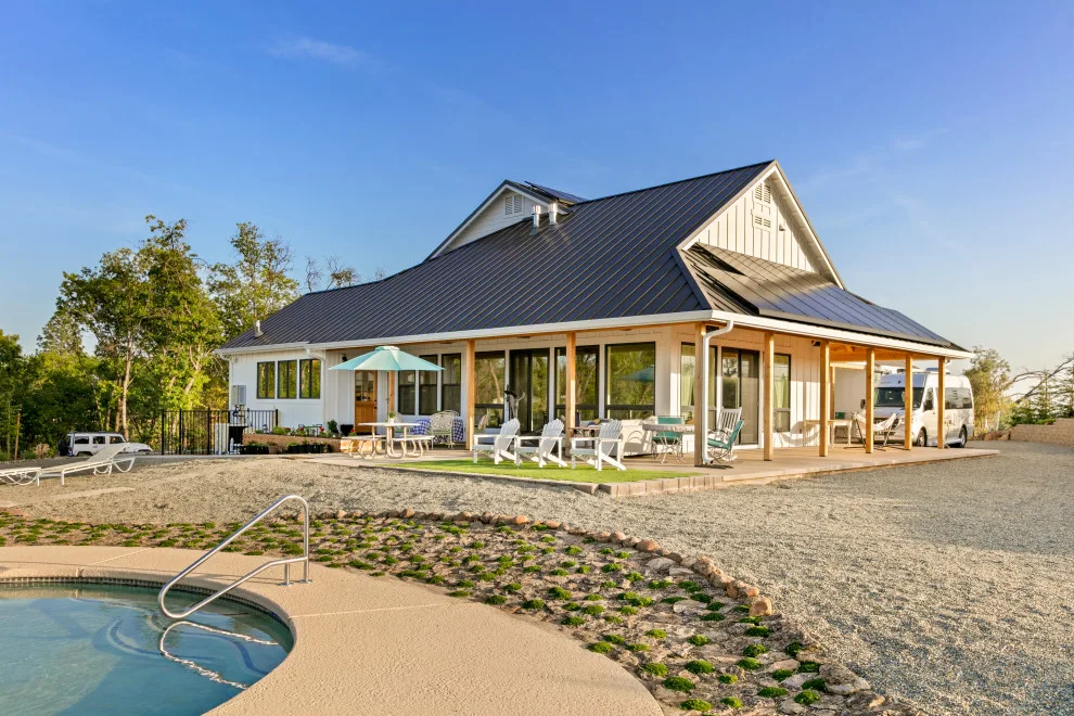 Rural-Themed Pool House 2022 by Trilogy Construction, Inc. - Photo 12