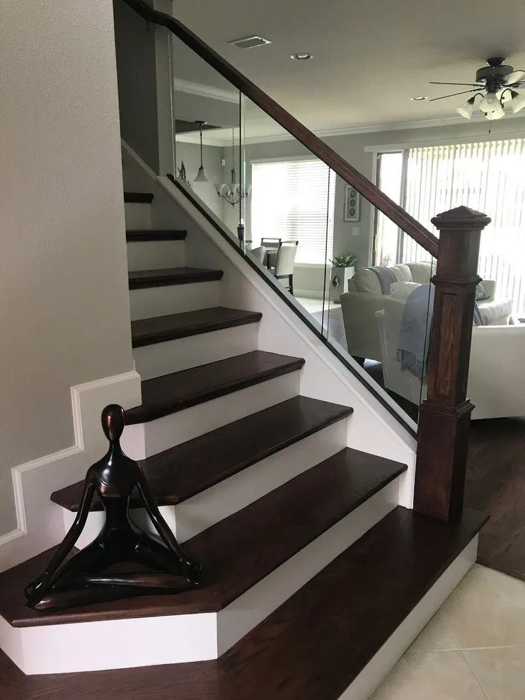 Opulent Staircase Makeover by Elite Construction Of Jax, Inc. - Photo 4
