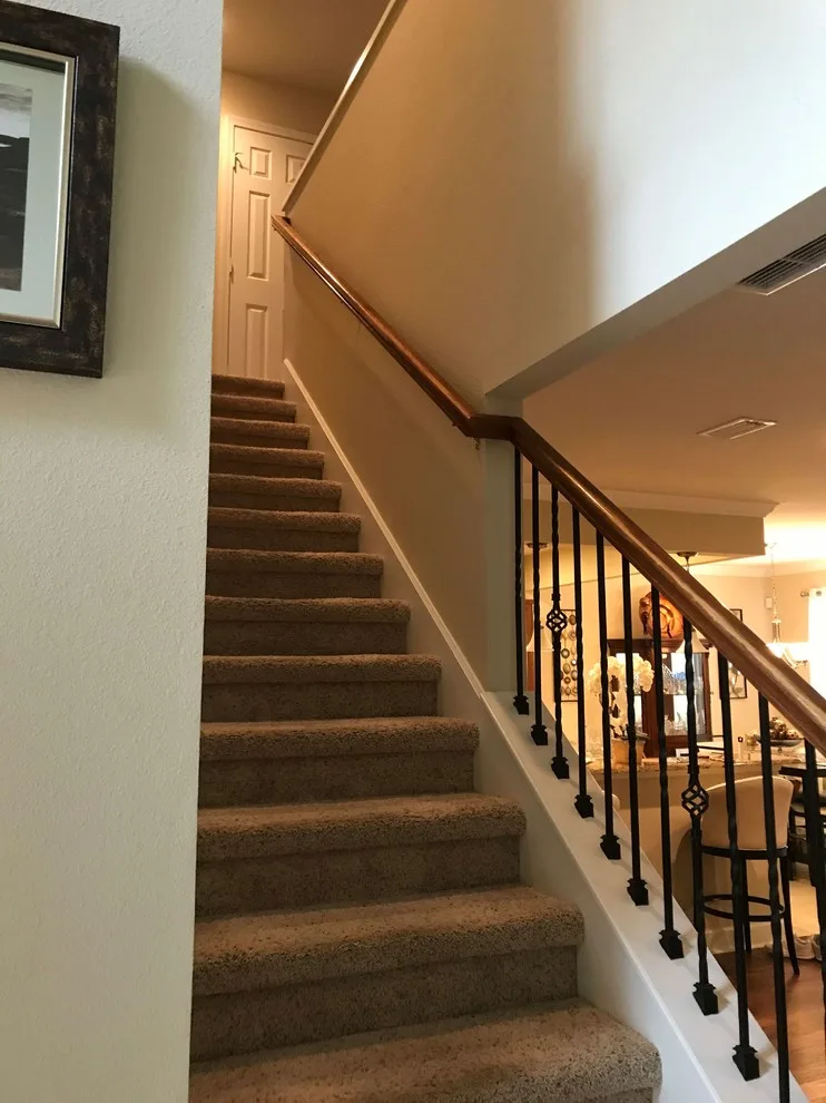 Opulent Staircase Makeover by Elite Construction Of Jax, Inc. - Photo 2