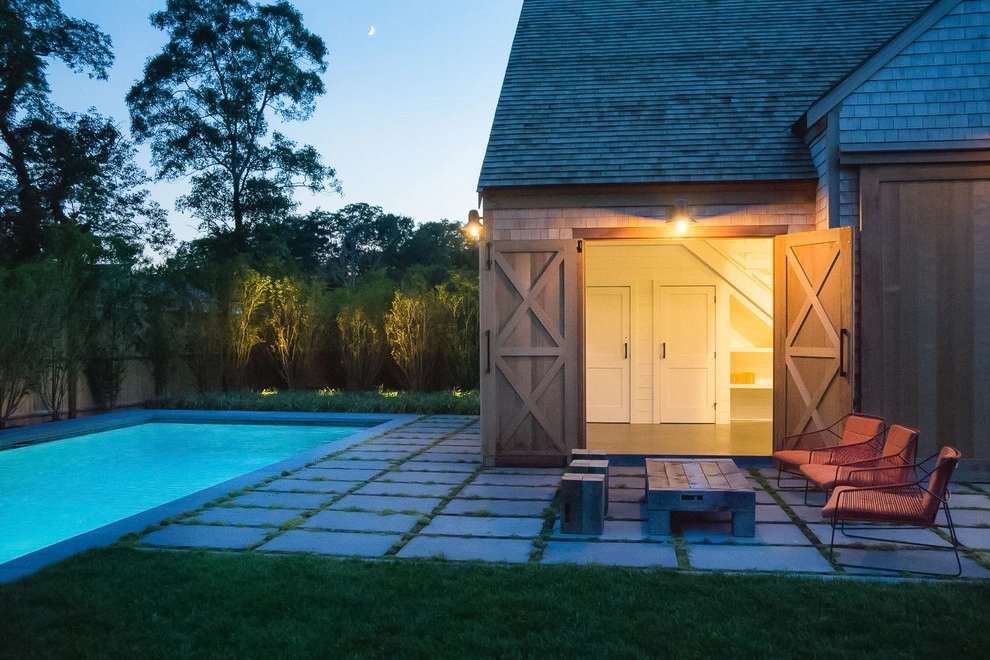 Cape Cod Barn and Pool, Orleans, MA by Kimberly Mercurio Landscape Architecture - Photo 24