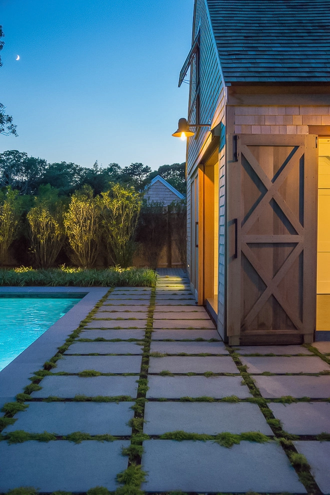 Cape Cod Barn and Pool, Orleans, MA by Kimberly Mercurio Landscape Architecture - Photo 18