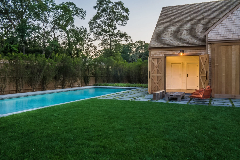 Cape Cod Barn and Pool, Orleans, MA by Kimberly Mercurio Landscape Architecture - Photo 12