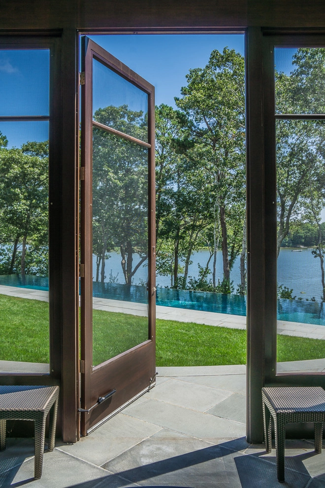 Cape Cod Ocean Front Home on Shoestring Bay, Cotuit, MA by Kimberly Mercurio Landscape Architecture - Photo 2