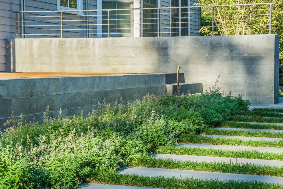 Cambridge, MA Residential Landscape Design by Kimberly Mercurio Landscape Architecture - Photo 4