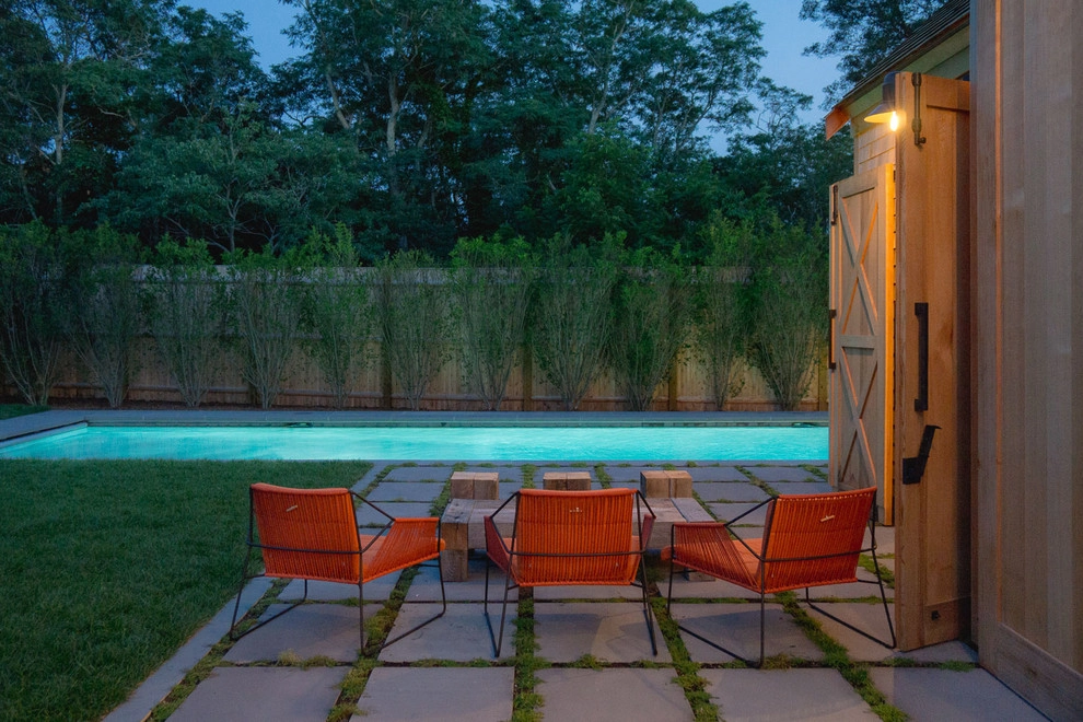 Cape Cod Barn and Pool, Orleans, MA by Kimberly Mercurio Landscape Architecture - Photo 15