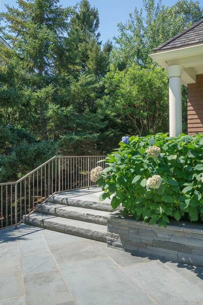 Cape Cod Ocean Front Home on Shoestring Bay, Cotuit, MA by Kimberly Mercurio Landscape Architecture - Photo 9
