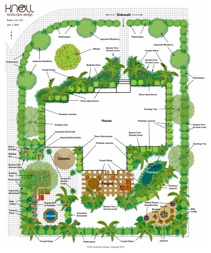 Our CAD Designs by Knoll Landscape Design Miami - Photo 6