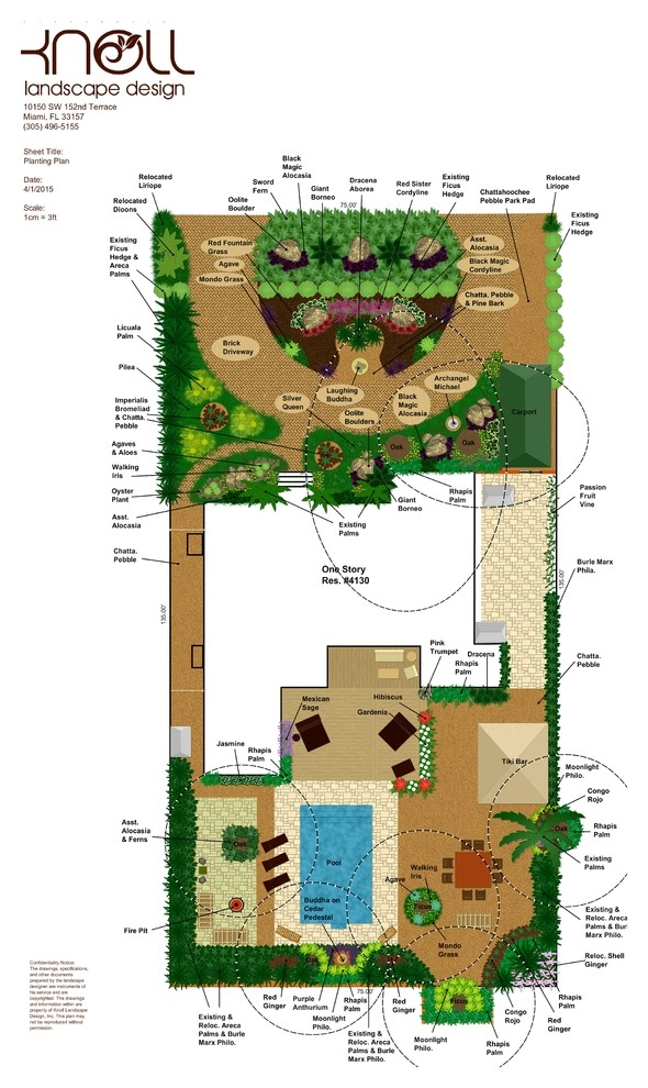 Our CAD Designs by Knoll Landscape Design Miami - Photo 7
