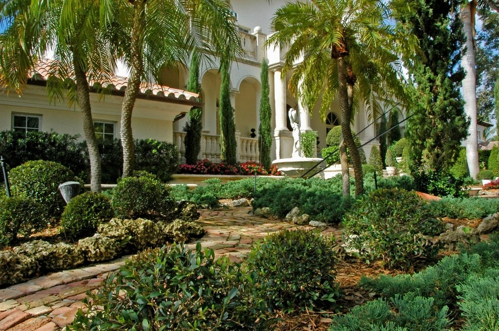Mediterranean Landscape Design Miami by Knoll Landscape Design Miami - Photo 15
