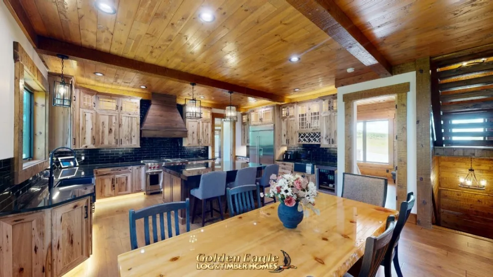 Bespoke High-End Kitchens by Golden Eagle Log & Timber Homes - Photo 103