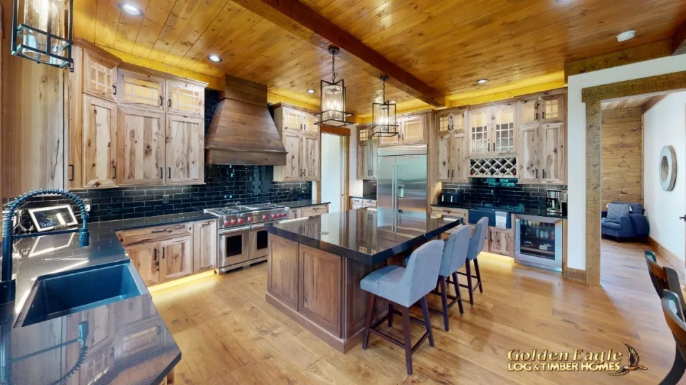 Bespoke High-End Kitchens by Golden Eagle Log & Timber Homes - Photo 13