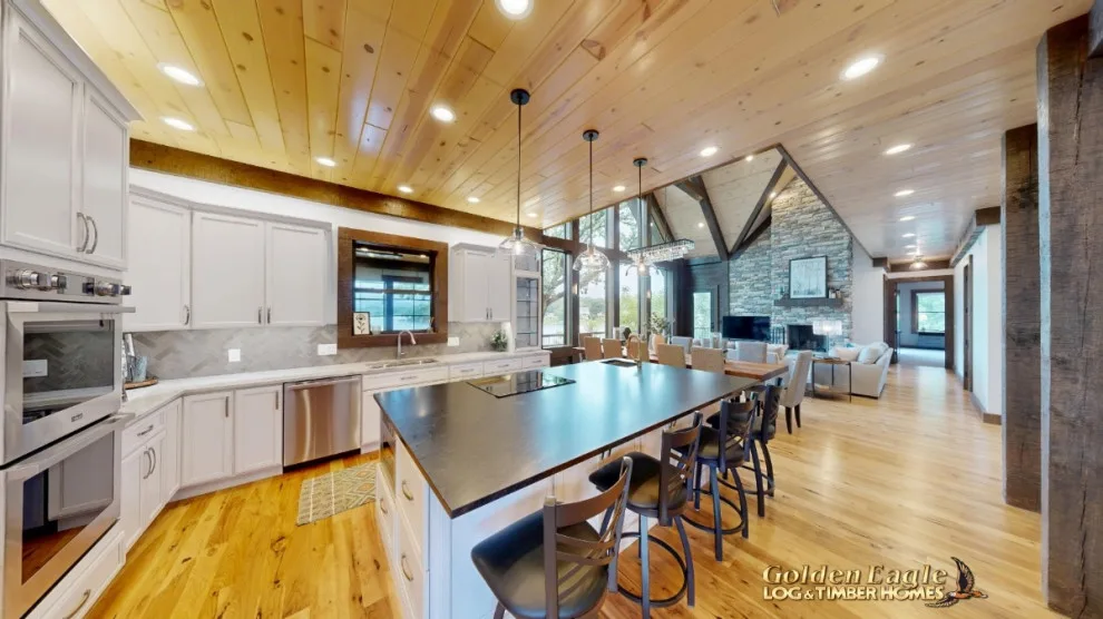 Bespoke High-End Kitchens by Golden Eagle Log & Timber Homes - Photo 174