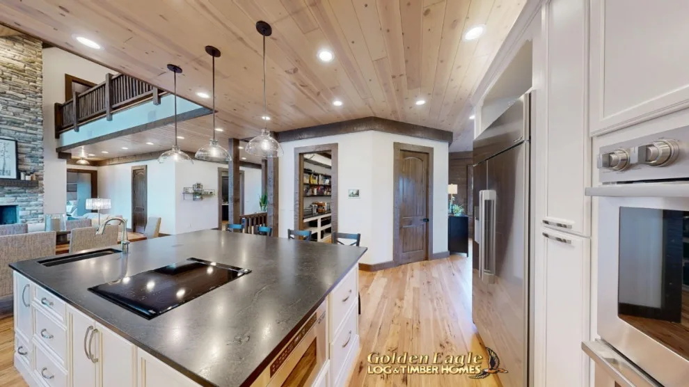 Bespoke High-End Kitchens by Golden Eagle Log & Timber Homes - Photo 43