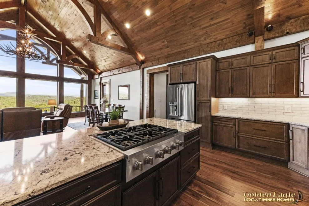 Bespoke High-End Kitchens by Golden Eagle Log & Timber Homes - Photo 49
