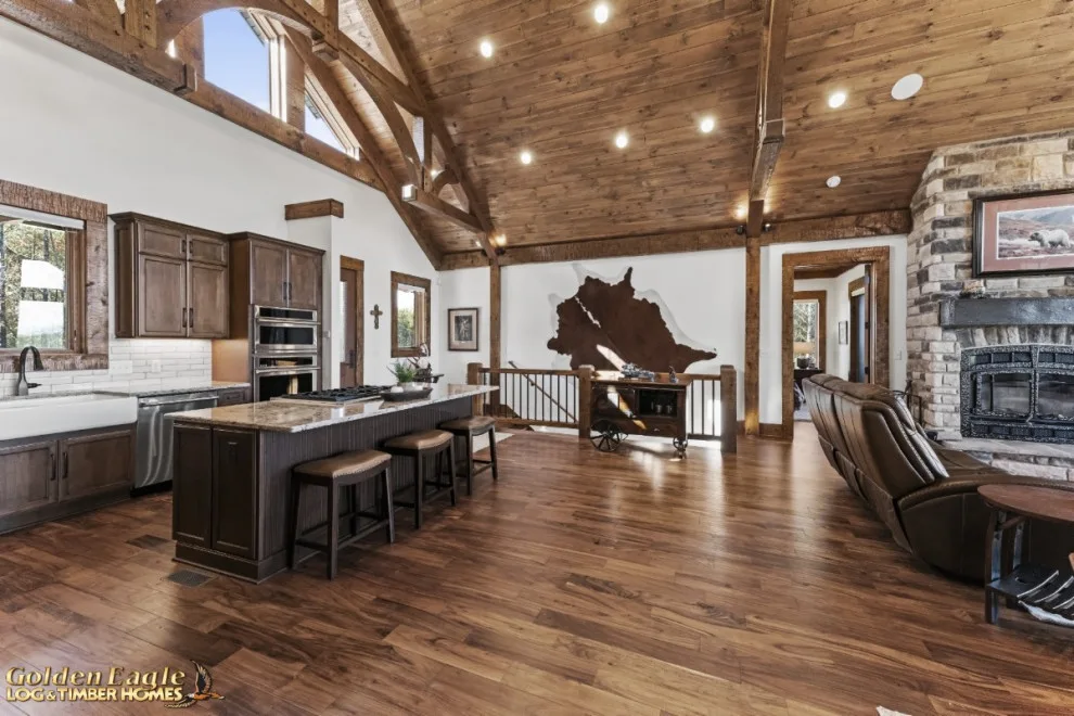 Bespoke High-End Kitchens by Golden Eagle Log & Timber Homes - Photo 24