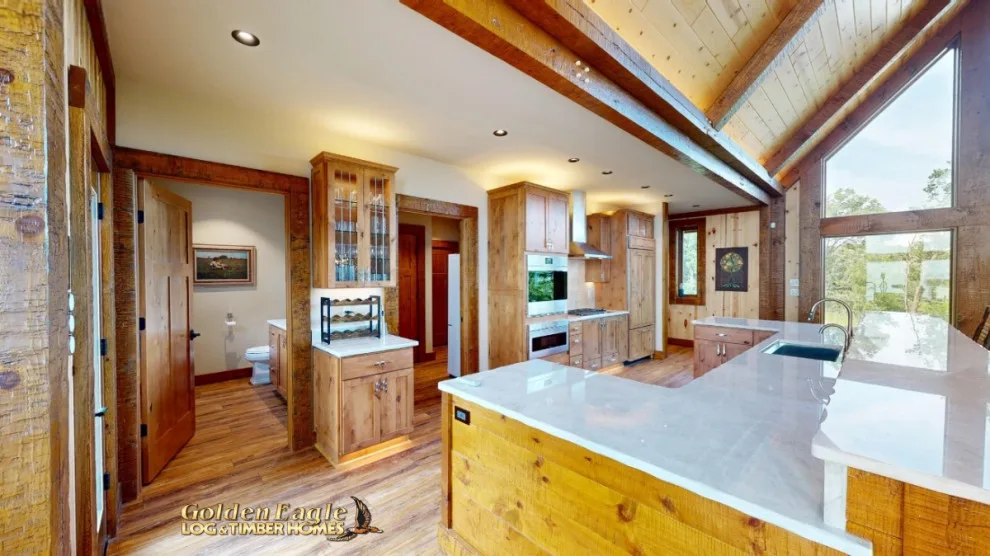 Bespoke High-End Kitchens by Golden Eagle Log & Timber Homes - Photo 3