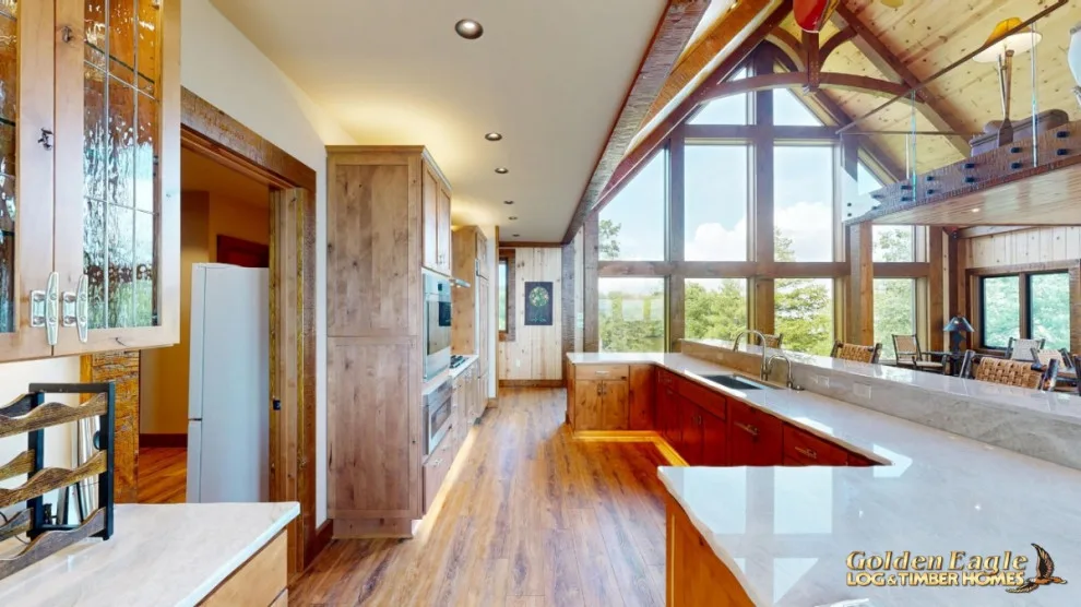 Bespoke High-End Kitchens by Golden Eagle Log & Timber Homes - Photo 150
