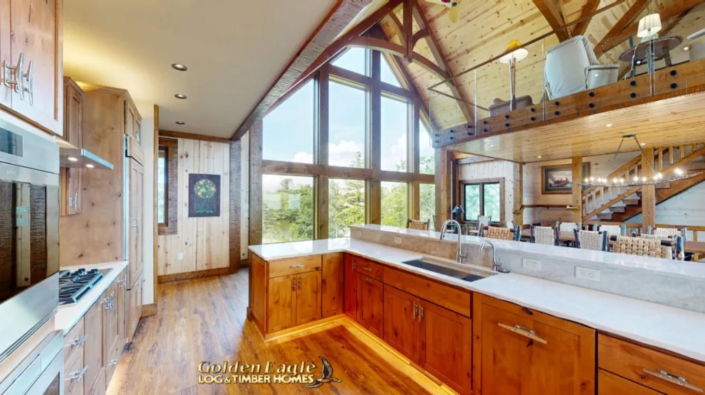 Bespoke High-End Kitchens by Golden Eagle Log & Timber Homes - Photo 168
