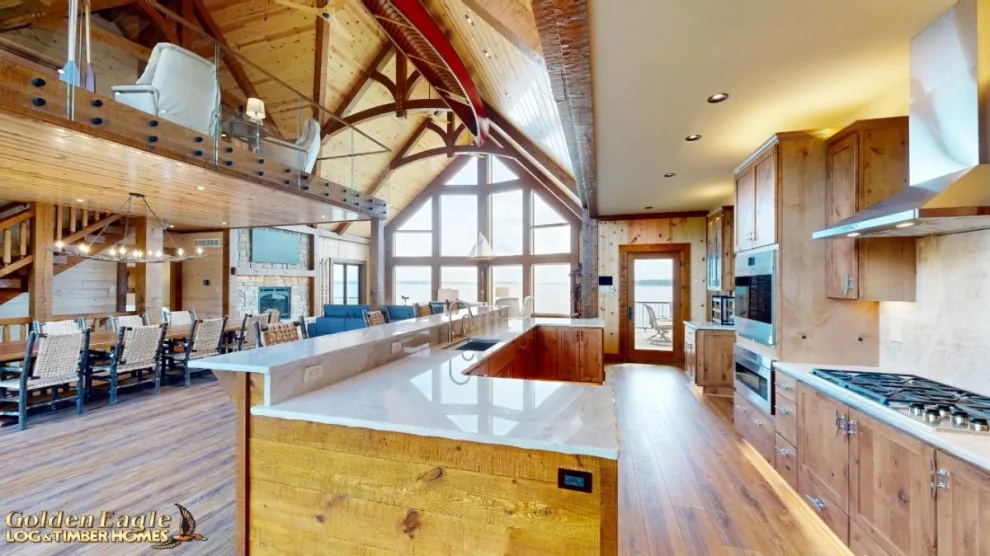Bespoke High-End Kitchens by Golden Eagle Log & Timber Homes - Photo 99