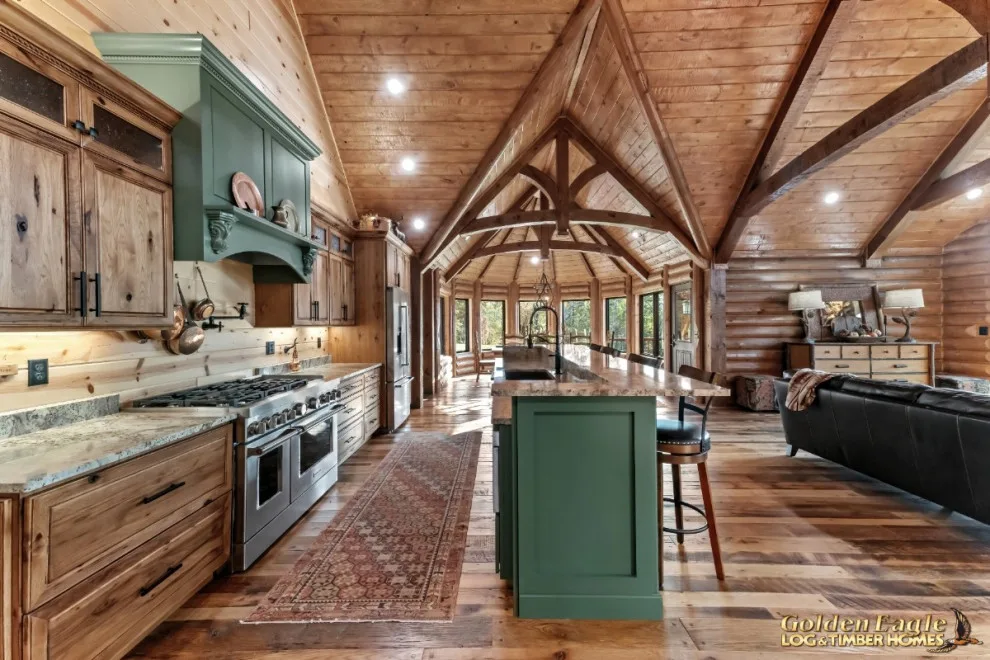 Bespoke High-End Kitchens by Golden Eagle Log & Timber Homes - Photo 175