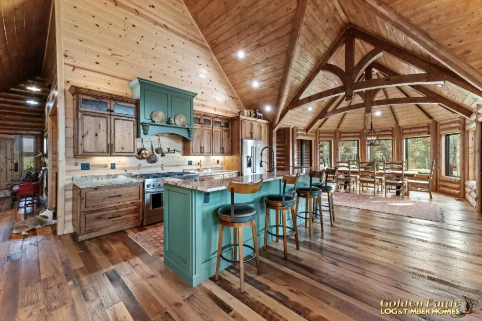 Bespoke High-End Kitchens by Golden Eagle Log & Timber Homes - Photo 69