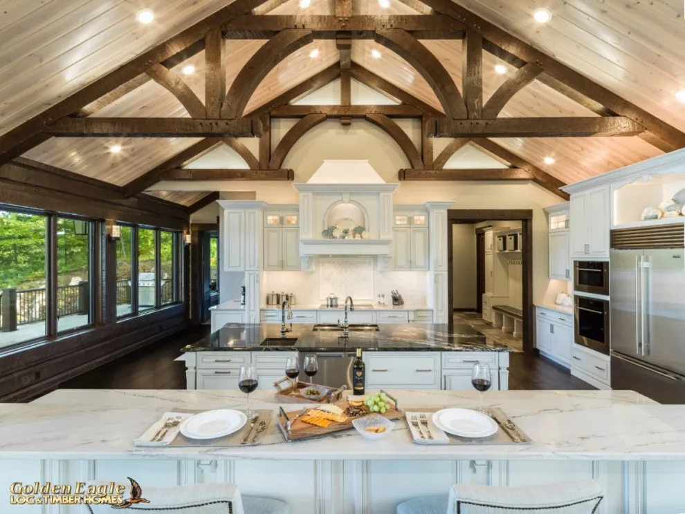 Bespoke High-End Kitchens by Golden Eagle Log & Timber Homes - Photo 116