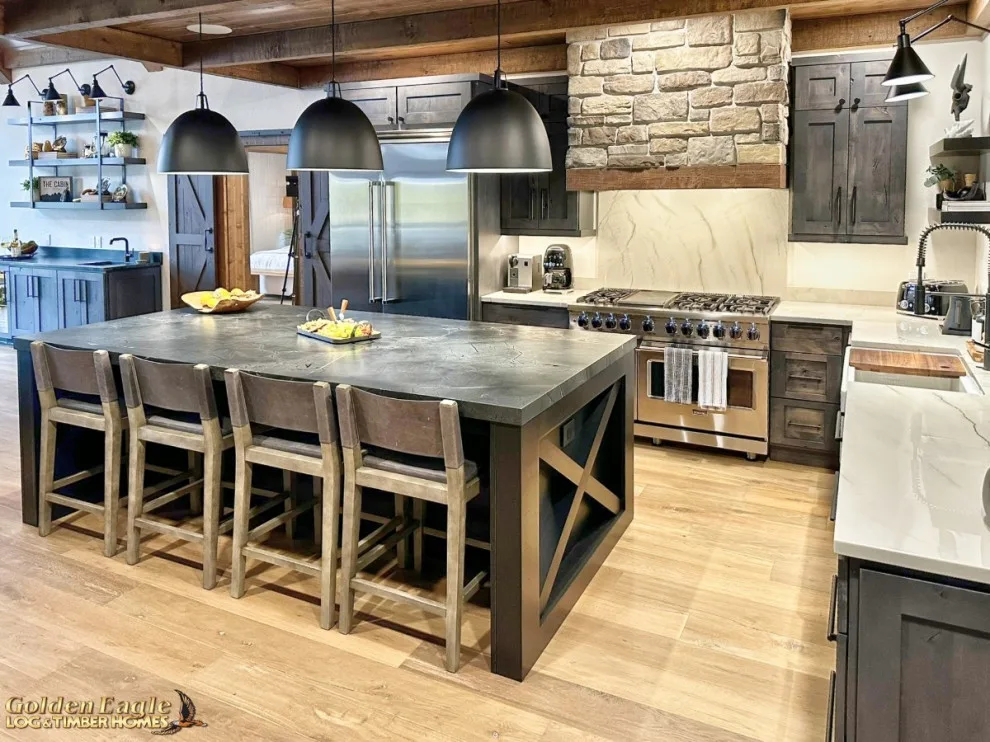 Bespoke High-End Kitchens by Golden Eagle Log & Timber Homes - Photo 25